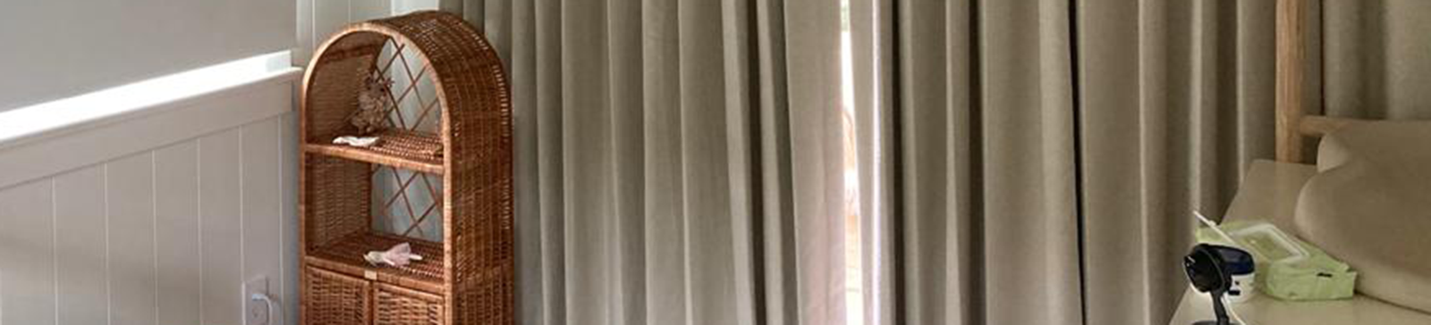 Custom Drapery and Blackout Roller Shades in Castro Valley